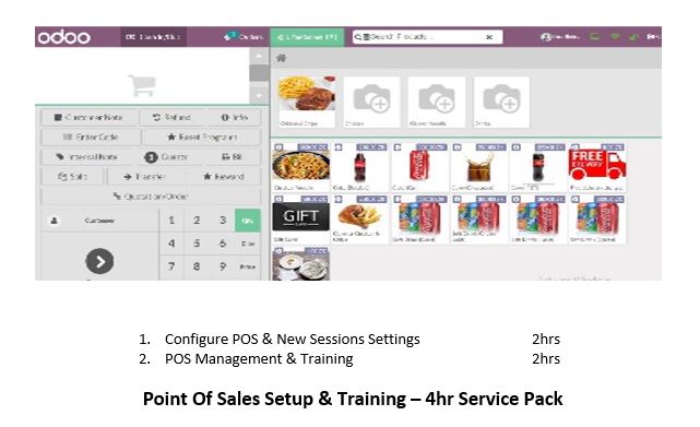 Point Of Sales Setup & Training – 4hr Service Pack