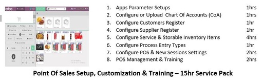 [POS15HSPK] Point Of Sales Setup, Customization & Training – 15hr Service Pack